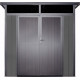 Casetta da giardino in legno composito 19,2 mm antracite 4,51 m² GORDON skylight - Woodlife Garden