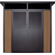 Casetta da giardino in legno composito 19,2 mm effetto legno 4,51 m² GORDON skylight - Woodlife Garden