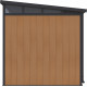 Casetta da giardino in legno composito 19,2 mm effetto legno 4,51 m² GORDON skylight - Woodlife Garden