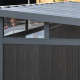 Casetta da giardino in legno composito 19,2 mm antracite 5,95 m² GORDON Skylight- Woodlife Garden