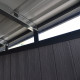 Casetta da giardino in legno composito 19,2 mm antracite 5,95 m² GORDON Skylight- Woodlife Garden