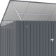 Contenitore multifunzionale 3150L - 3 pattumiere in acciaio zincato - X-METAL