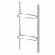 Scaffali per rimessa per biciclette in metallo Kosto - X-METAL