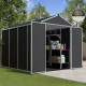 Casetta da giardino RUBICON  5,6m² in alluminio e policarbonato - Canopia by Palram