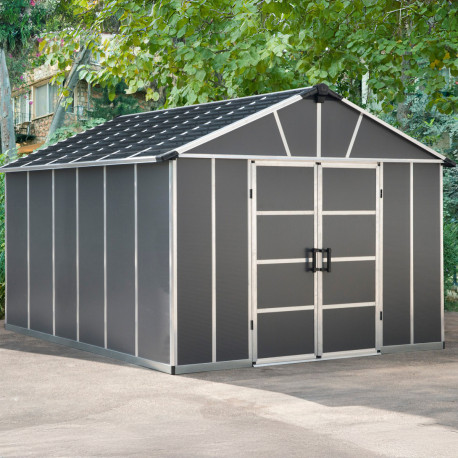 Casetta da giardino in policarbonato 11,7m² senza pavimento YUKON - Canopia by Palram