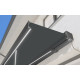 Tenda da sole motorizzata 500x300cm LEDY antracite telo poliestere antracite - X-METAL