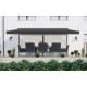 Tenda da sole motorizzata 500x300cm LEDY antracite telo poliestere antracite - X-METAL