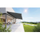Tenda da sole motorizzata 500x300cm LEDY antracite telo poliestere antracite - X-METAL
