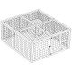 Recinto per tartarughe in legno termotrattato FSC 120x110x50cm + rifugio - Shelty Pet