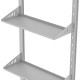 Scaffali per rimessa per biciclette in metallo Kosto - X-METAL