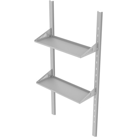 Scaffali per rimessa per biciclette in metallo Kosto - X-METAL