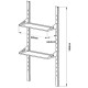 Scaffali per rimessa per biciclette in metallo Kosto - X-METAL