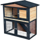 Gabbia da esterno in legno FSC termotrattato 101x55x100cm - Shelty Pet