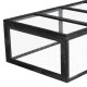 Gabbia in legno FSC e rete regolabile 180x90cm - Shelty Pet