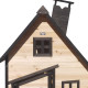 Casetta per bambini Pschitt in legno termotrattato FSC - Abracadaprout