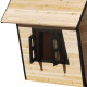 Casetta per bambini Pschitt in legno termotrattato FSC - Abracadaprout