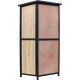 Armadio da giardino in legno termotrattato e laccato FSC 69x52x142cm - Arbor