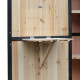 Armadio da giardino in legno termotrattato e laccato FSC 69x52x142cm - Arbor