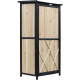 Armadio da giardino in legno termotrattato e laccato FSC 69x52x142cm - Arbor
