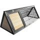 Gabbia da esterno in legno - L116xP50xH41cm - Shelty Pet