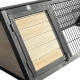 Gabbia da esterno in legno - L116xP50xH41cm - Shelty Pet