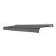 Tenda da sole motorizzata 395x300cm DECO antracite telo poliestere antracite - X-METAL
