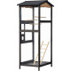 Voliera da esterno o interno in legno FSC termotrattato 89x65x176cm - Shelty Pet