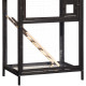 Voliera da esterno o interno in legno FSC termotrattato 89x65x176cm - Shelty Pet