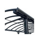 Pluviali per grondaie antracite per tettoie per auto e camper - set da 2 - X-METAL