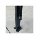 Pluviali per grondaie antracite per pergole per terrazzi profonde 4 m - set da 2 - X-METAL