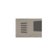 Casetta da giardino Sunlife HDPE 6,5 ​​m² a pendenza singola crema e grigio + pavimento - JOBU