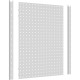 Pannello forato + 6 ganci - Kosto - X-METAL