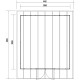 Casetta da giardino in legno composito grigio scuro da 28 mm con telaio antracite 14,75 m² PREMIUM - Woodlife Garden