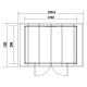Casetta da giardino in legno composito grigio scuro da 28 mm con telaio antracite 4,77 m² PREMIUM - Woodlife Garden