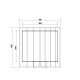 Casetta da giardino in legno composito grigio chiaro da 28 mm 10,71 m² PREMIUM - Woodlife Garden