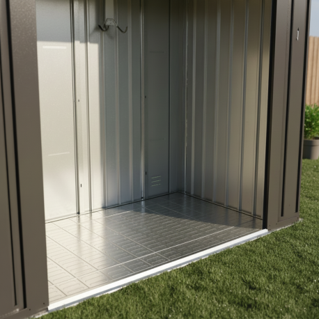 Pavimento per armadio da giardino in metallo antracite Kosto 2240L - X-METAL