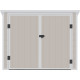 Box da giardino in resina - copri-pattumiera beige 1,79m² JOBU