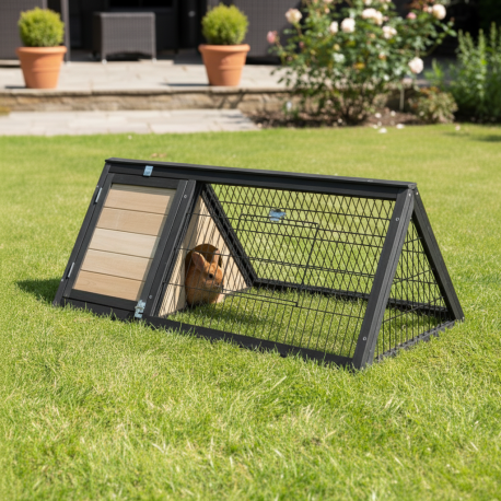 Gabbia da esterno in legno - L116xP50xH41cm - Shelty Pet