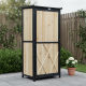 Armadio da giardino in legno termotrattato e laccato FSC 69x52x142cm - Arbor