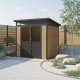 Casetta da giardino in legno composito 19,2 mm effetto legno 4,51 m² WINSTON Skylight - Woodlife Garden