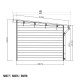 Casetta da giardino + terrazza con tetto a falda unica in legno composito grigio chiaro da 28 mm 15m² PREMIUM - Woodlife Garden