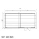 Casetta da giardino + terrazza con tetto a falda unica in legno composito grigio chiaro da 28 mm 15m² PREMIUM - Woodlife Garden