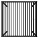 Pergola bioclimatica NEWSTEEL in acciaio zincato laccato antracite, 3x3m - X-METAL