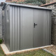 Casetta da giardino in acciaio zincato Roka 4,08 m² + kit di ancoraggio - X-Métal
