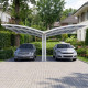 Kit di montaggio per carport Eagle con struttura a Y bianco - X-METAL