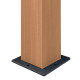 Casetta da giardino monofalda in composito con telaio in alluminio effetto legno, 7,8 m² + terrazza 7,8 m² - Woodlife Garden