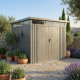 Casetta da giardino in acciaio zincato Kosto 8,64m² + kit di ancoraggio - X-Metal