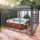 Pergolato chiuso in alluminio e policarbonato Ledro 3600 - Canopia by Palram