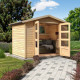 Casetta da giardino in legno massiccio 6,05 m² Amberg 4 – WoodFeeling