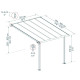 Pergola per terrazza in alluminio bianco 3x3,05m e PC 16mm Olympia - Canopia by Palram